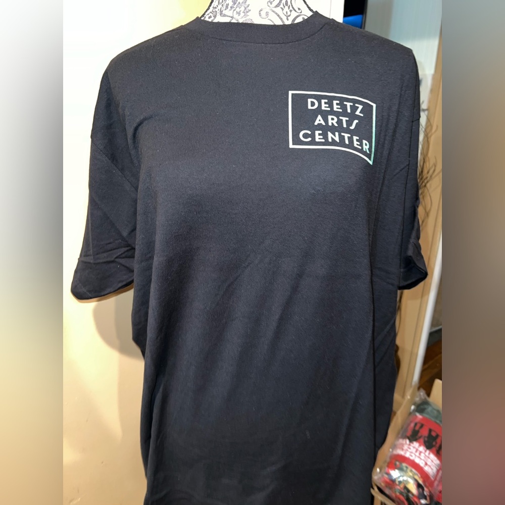 Beetlejuice Deez Arts Center Black Movie Graphic Tee